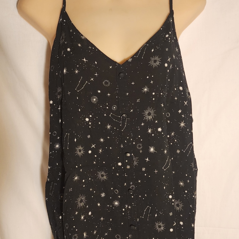 NO BOUNDARIES WOMAN'S XL BLACK & WHITE TUNIC